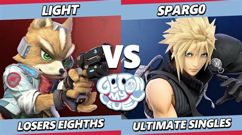 GOML 2023 Top 8 Light Fox Vs Spargo Cloud Smash Ultimate SSBU