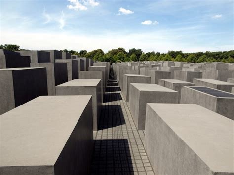 Memorial Del Holocausto En Berl N Foto Premium