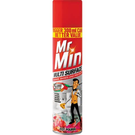 Mr Min Muli Surface Clnr Potpourri 300ml Agrimark