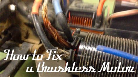 How To Fix A Bad Brushless Motor Youtube