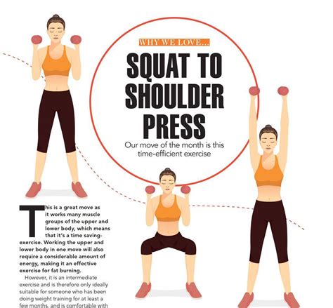 Squat To Shoulder Press Womens Fitness Scribd