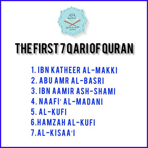 The Different Qirat Of The Holy Quran 7 Or 10 Lets Unveil The Truth