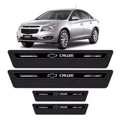 Soleira Porta Platinum Cruze Hatch Sedan Preto Shopee Brasil