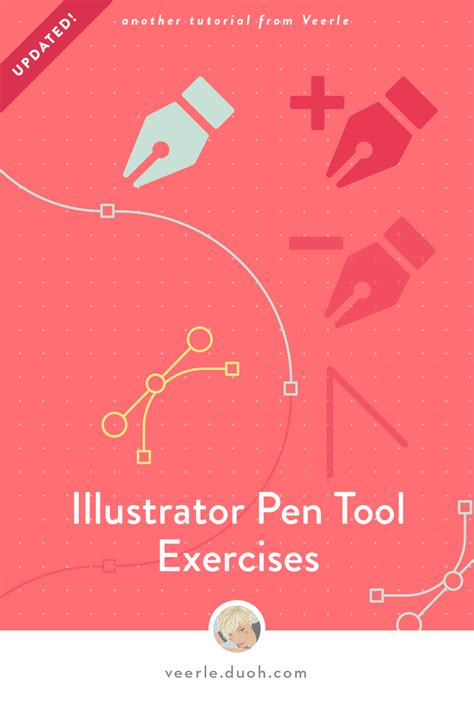 Veerle's Blog 4.0 | Illustrator Pen Tool Exercises | Learning graphic ...