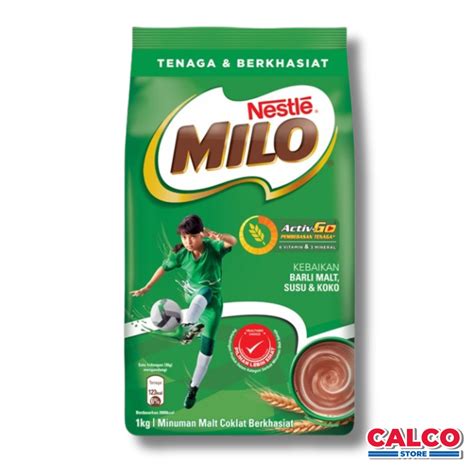 Kg Nestle Milo Activ Go Minuman Malt Coklat Berkhasiat Powder Halal