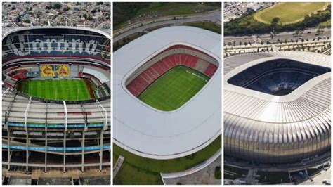 FIFA Anuncia Al Estadio Azteca Akron Y BBVA Como Sedes Del Mundial De