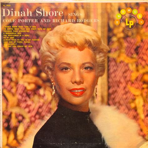 Dinah Shore Sings Cole Porter And Richard Rodgers Vinyl Lp Album