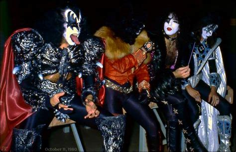 Kiss Unmasked Tourcopenhagen Denmark October Kiss Photo