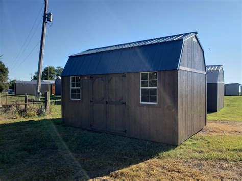 10x16 Wood Loft Barn Ok Structures Portable Buildings