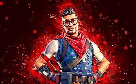 Prodigy Red Neon Lights Fortnite Battle Royale Fortnite Characters