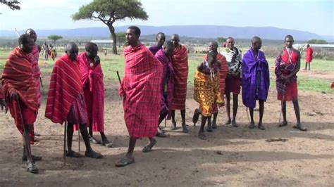 Masai Village Tour In Kenya Youtube