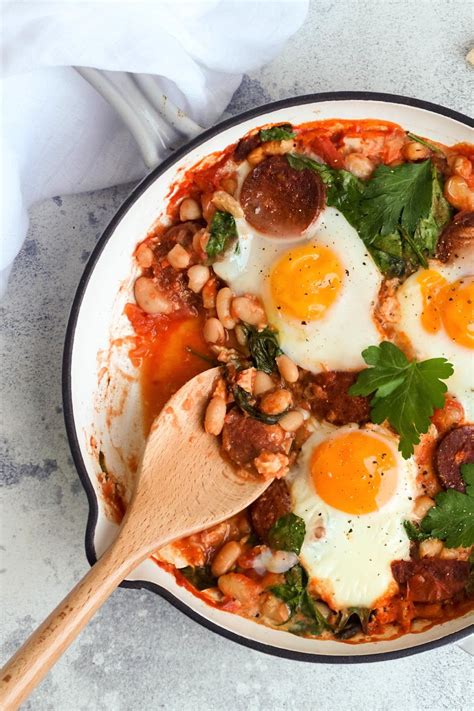 Baked Eggs With Chorizo You Totally Got This Quick And Easy Recipe