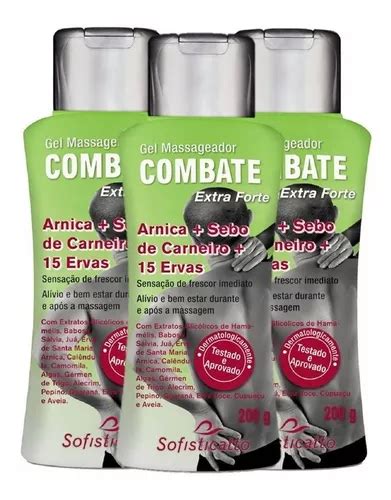 Gel Massagem Extra Forte Arnica Sebo De Carneiro Ervas