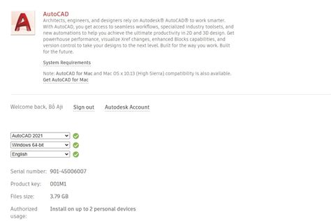 Numero De Serie Para Autocad 2021 Image To U