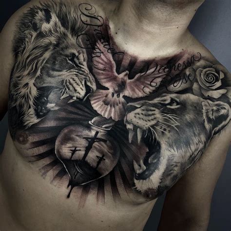 Lovely Men Chest Tattoo Ideas That Timeless All Time Cool Chest