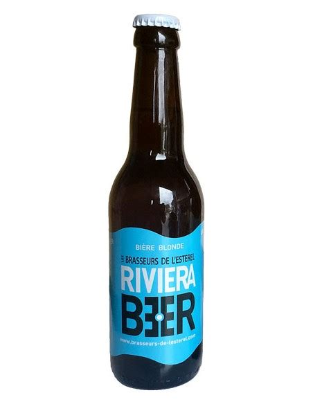 Bière Riviera Beer Blonde cl Les Brasseurs de l Esterel Chai N