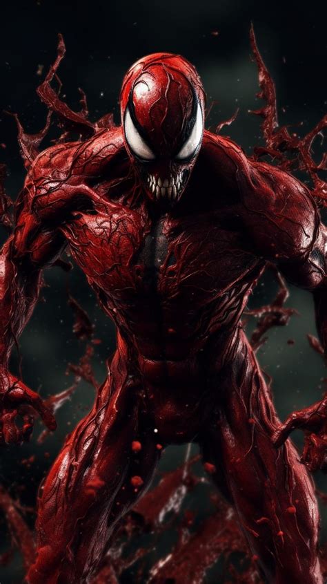 The Amazing Spider Man In Red And Black