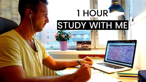 1 Hour REAL TIME Study With Me Background Noise No Music No Breaks