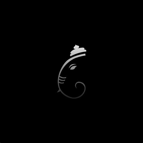 Lord Ganesha Black And White Wallpapers