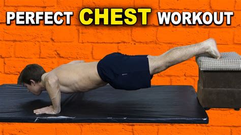 The Perfect Home Chest Workout Pump Up Your Pecs Without Weights