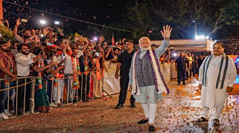 Bjp Passes Resolution Hailing Pm Modi For Historic Unprecedented