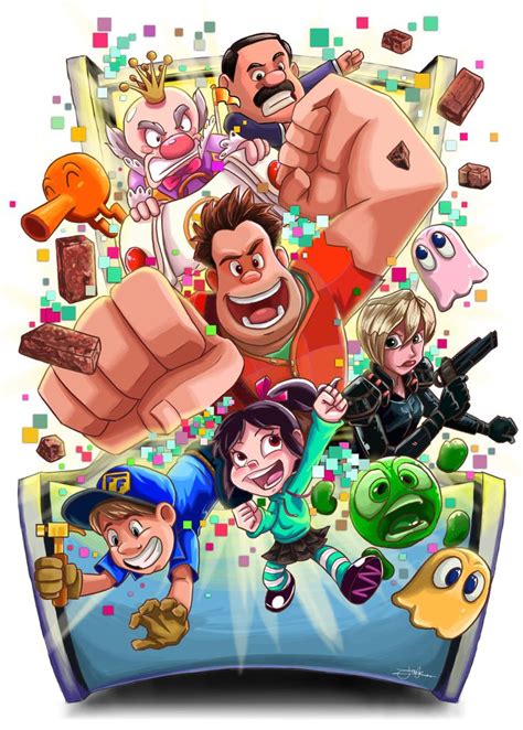 Disneys Wreck It Ralph By Lillidan86 On Deviantart Wreck It Ralph Disney Drawings Disney Art