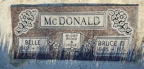 Belle Hamilton McDonald 1907 1967 Memorial Find A Grave