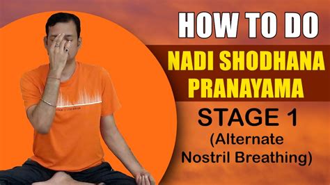 Nadi Shodhana Pranayama Stage 1 Pranayama For Beginners How To Do