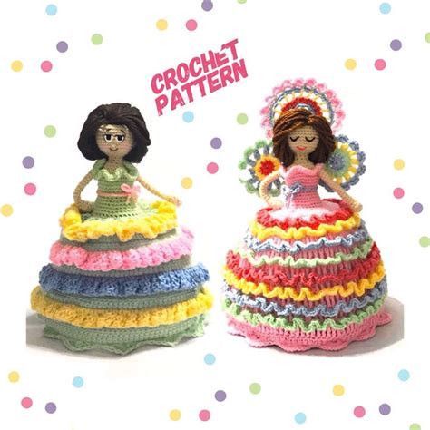 Crochet Doll Pattern Crochet Dress Doll Pattern Crochet - Etsy