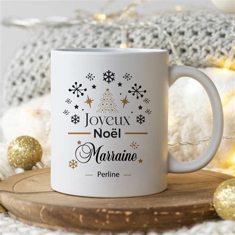 Mug Joyeux Noël personnalisé Mugs de Noël personnalisés pour offrir