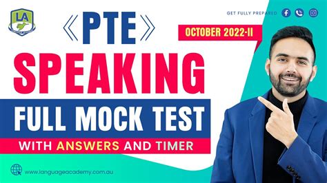 Pte Speaking Full Mock Test With Answers October Ii La