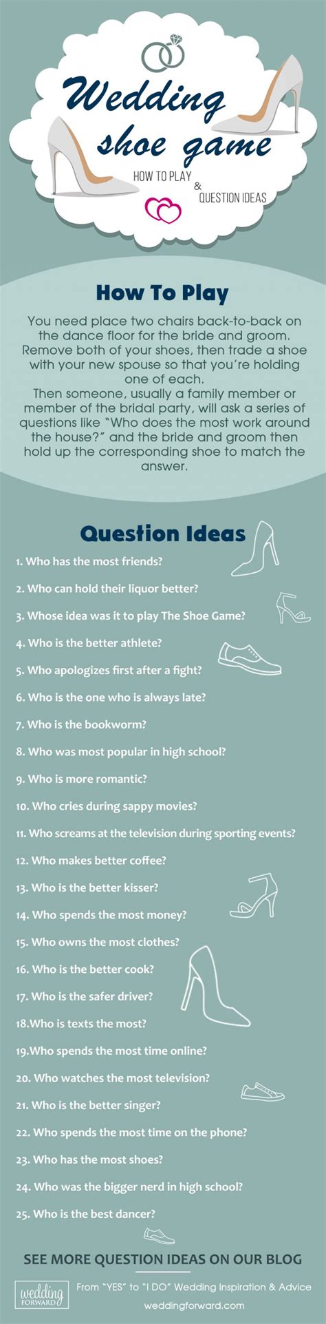 The Shoe Game - How To Play and Question Ideas [Infographic] | Techno FAQ