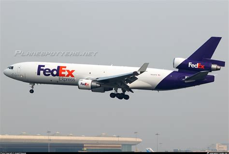 N525FE FedEx Express McDonnell Douglas MD 11 F Photo By Aneesh Bapaye