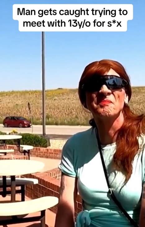 Year Old Transgender Gets Caught Trying To Meet A Year Old For Sex Despicable