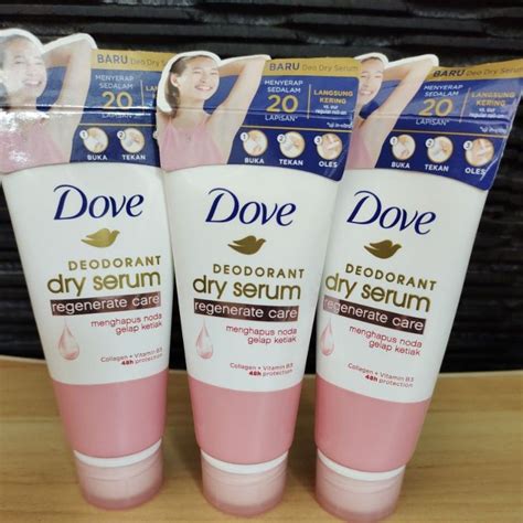 Jual Dove Deodorant Dry Serum 50ml Original 100 Shopee Indonesia