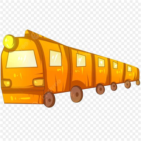 Trains Clipart Png Images Watercolor Train Painted Train Orange Train