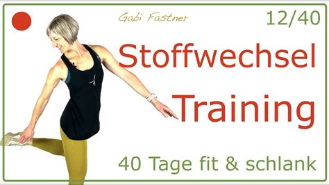 Min Stoffwechseltraining Schritte Und Ca Kcal