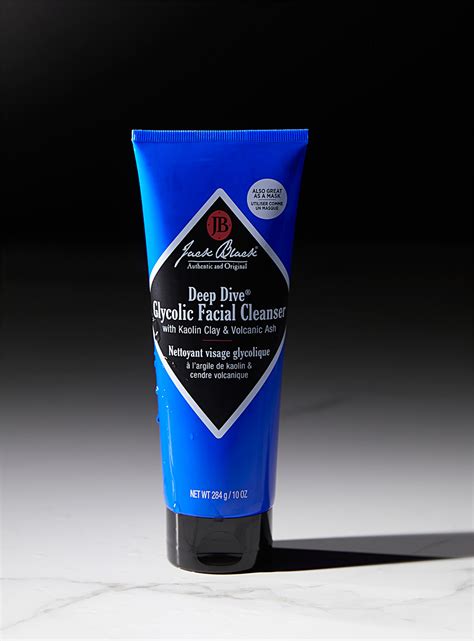 Deep Dive Glycolic Facial Cleanser Large Size Jack Black Face Washes And Cleansers Simons