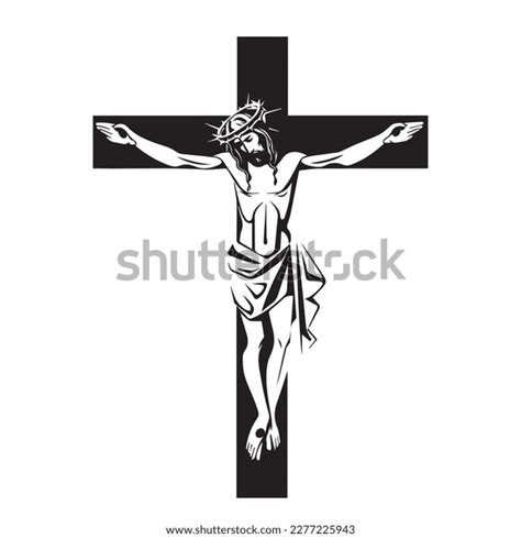 Jesus On Cross Sketch Photos And Images