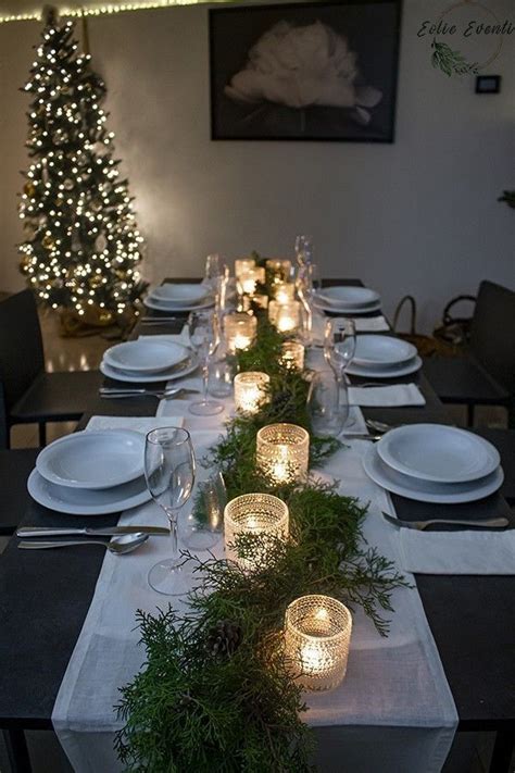 Easy Christmas Decorations Christmas Table Settings Christmas