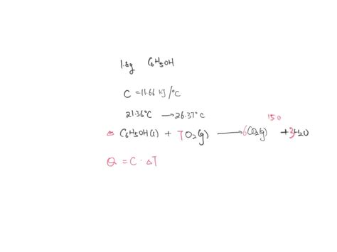 Solved A Sample Of Liquid Phenol C₆h₅oh L Mm 9412 Gmol