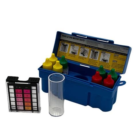 6-Way Test Kit for Free Chlorine Total Chlorine, Bromine, pH, DPD ...