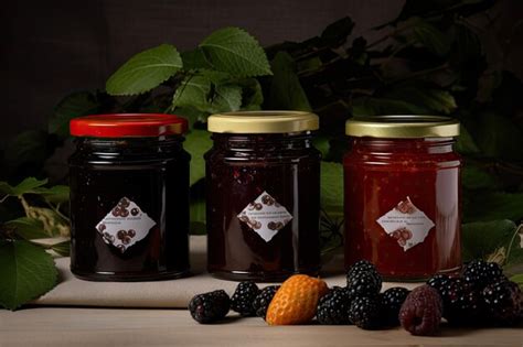 Premium AI Image | Handmade jam with natural ingredients and unique ...