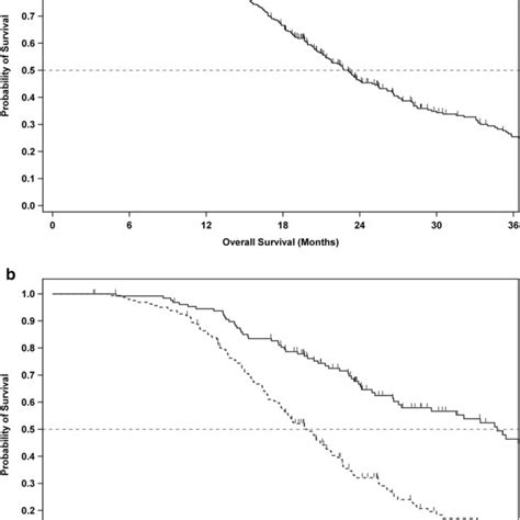 Overall Survival Curves For Patients In The Intent To Treat Population