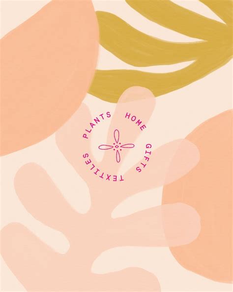 Vibrant Sunny Boho Branding Boho Graphic Design Logo Design