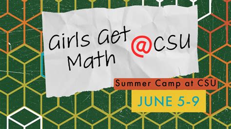 CSU STEM Center On Twitter Girls Get Math CSU Is A FREE Week Long