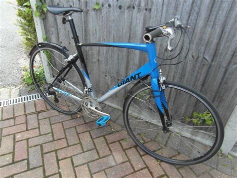 Giant Fcr Large Frame Hybridflat Bar Road Bike Serviced With New Parts