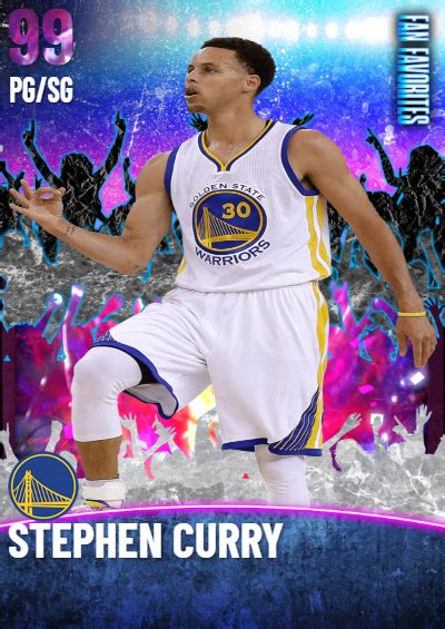 NBA 2K21 2KDB Custom Card Stephen Curry