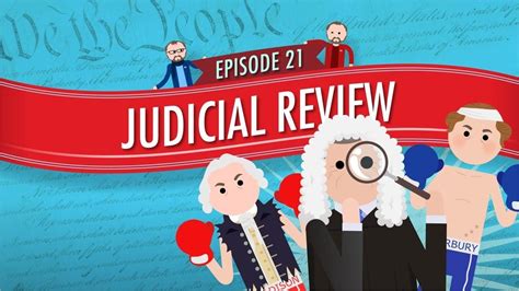 Judicial Review Political Cartoon