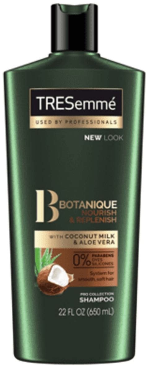 Tresemmé Nourish And Replenish Botanique Shampoo Ingredients Explained